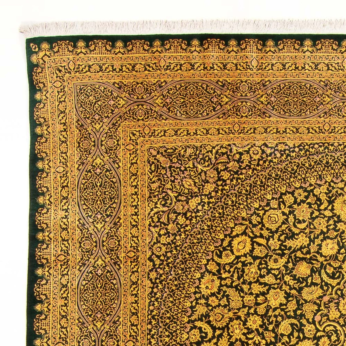 Ghom - Seide Teppich 196x294cm - Perserteppich