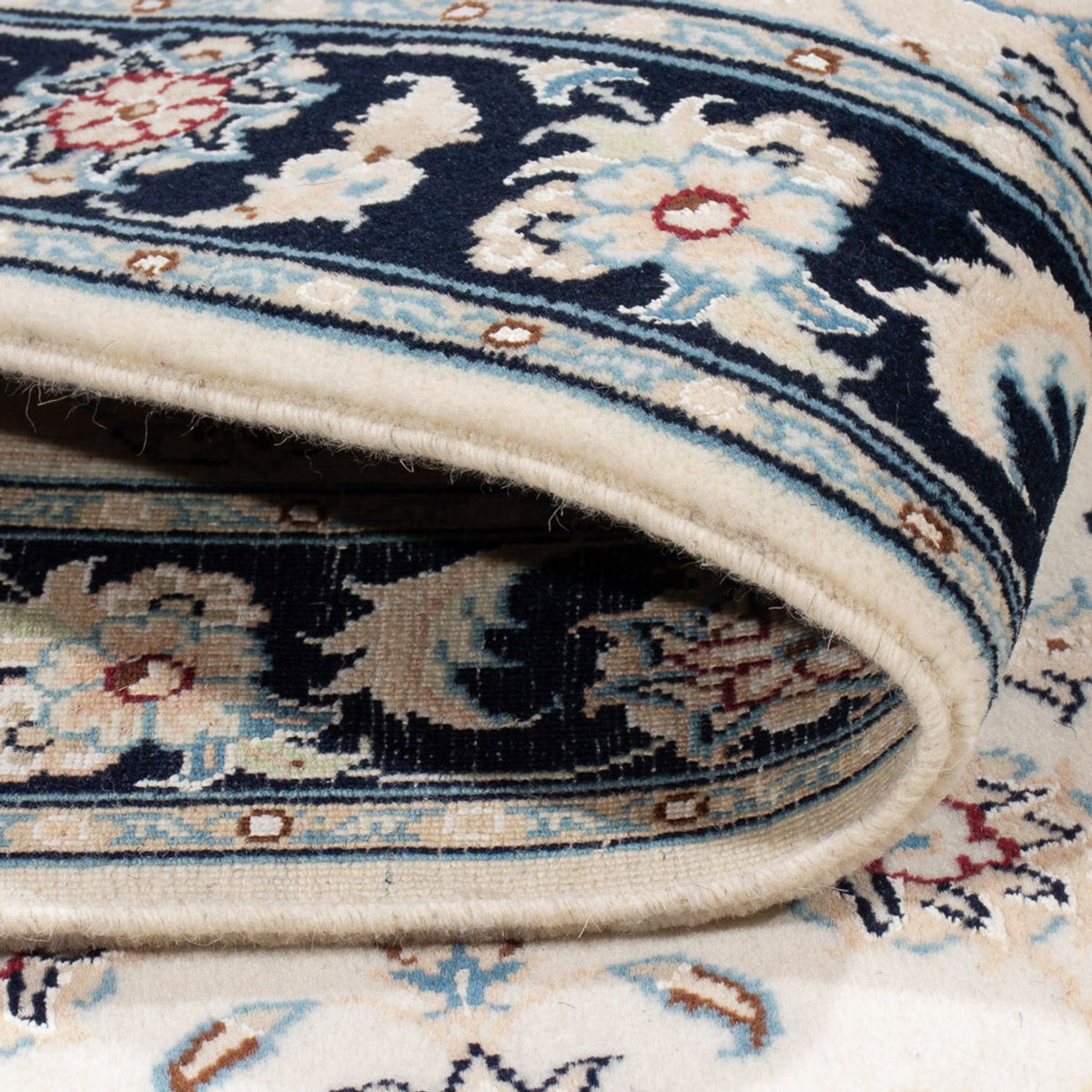 Perserteppich - Nain - Premium - 120 x 81 cm - creme