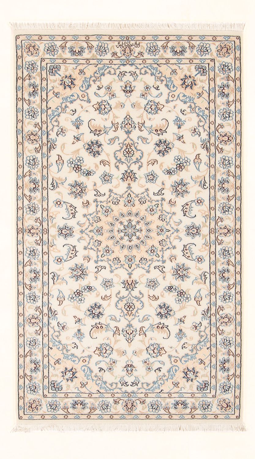 Perserteppich - Nain - Premium - 140 x 76 cm - creme