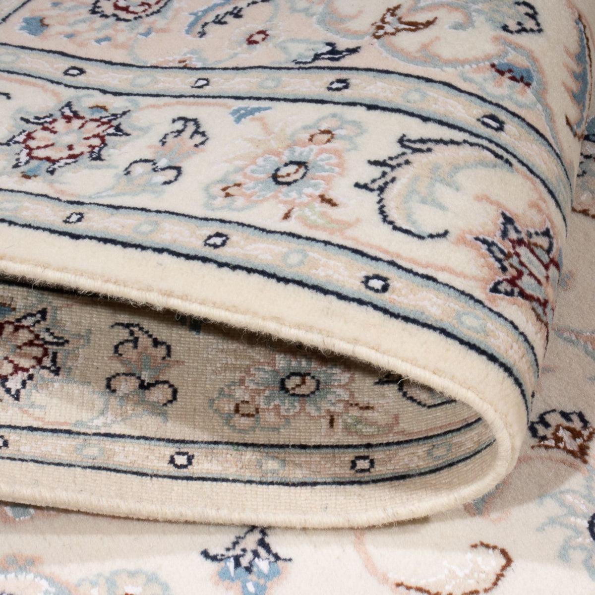 Perserteppich - Nain - Premium - 120 x 83 cm - creme