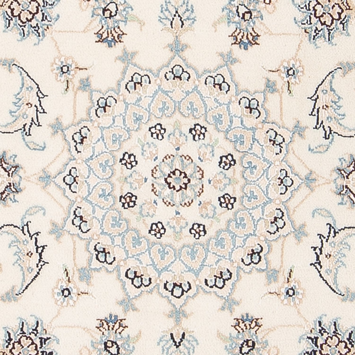 Perserteppich - Nain - Premium - 122 x 80 cm - creme