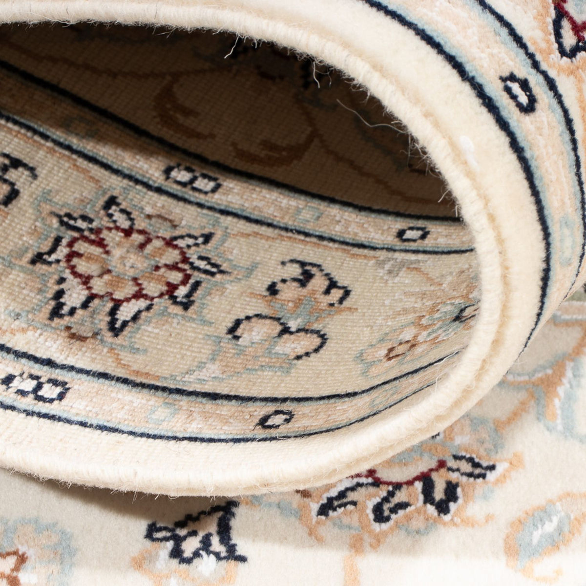 Perserteppich - Nain - Premium - 118 x 80 cm - creme