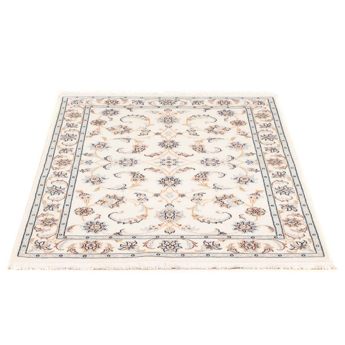 Perserteppich - Nain - Premium - 118 x 80 cm - creme