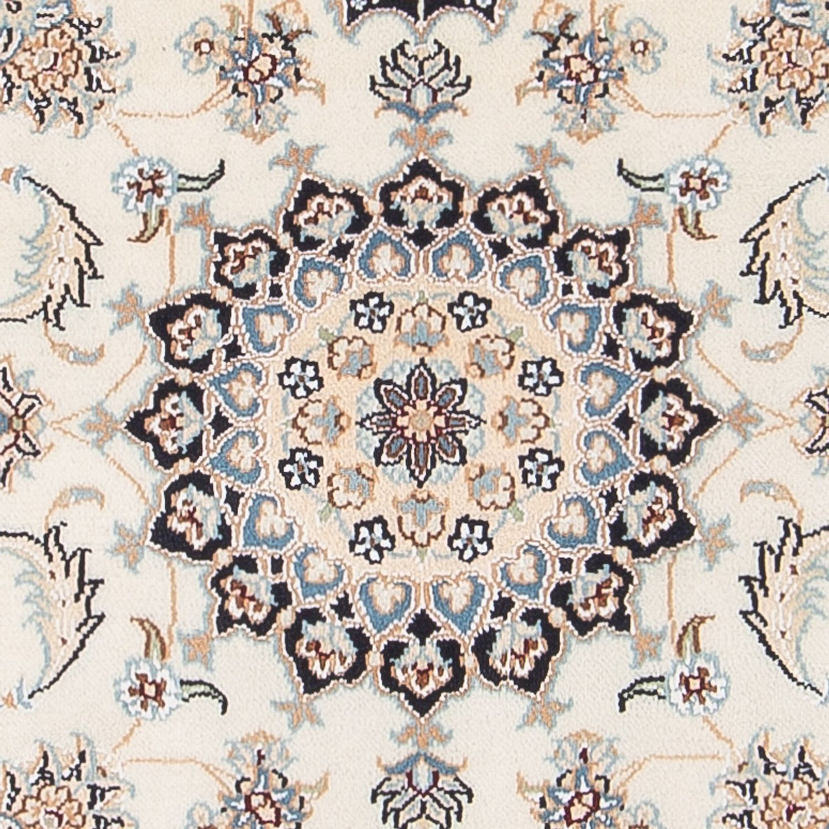 Perserteppich - Nain - Premium - 120 x 82 cm - creme