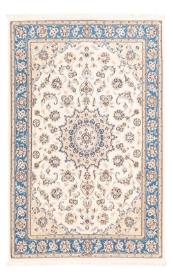 Perserteppich - Nain - Premium - 155 x 104 cm - creme