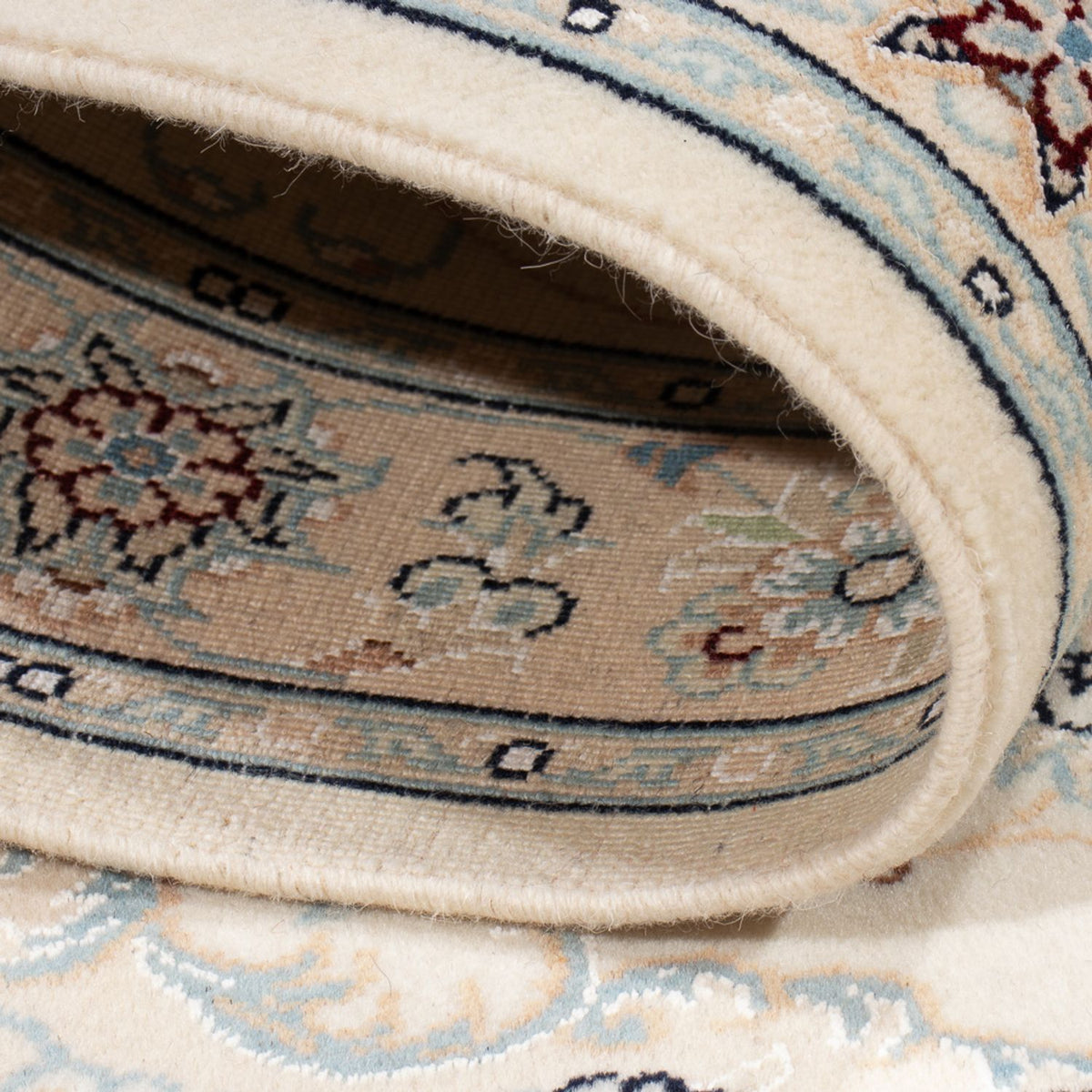 Perserteppich - Nain - Premium - 118 x 82 cm - creme