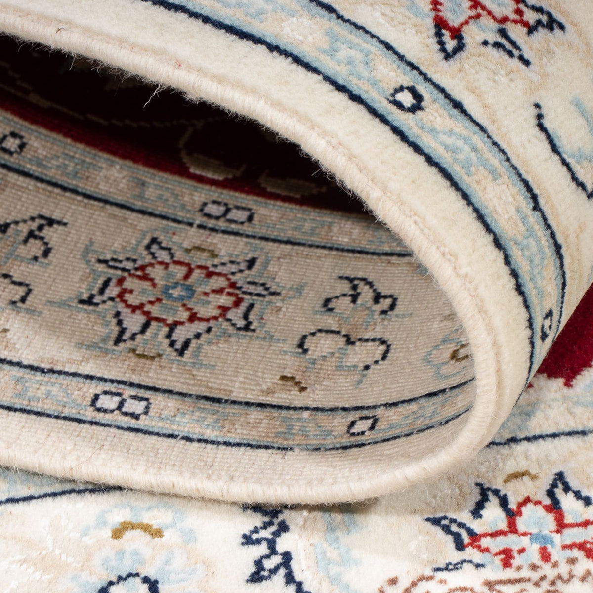 Perserteppich - Nain - Premium - 117 x 80 cm - rot