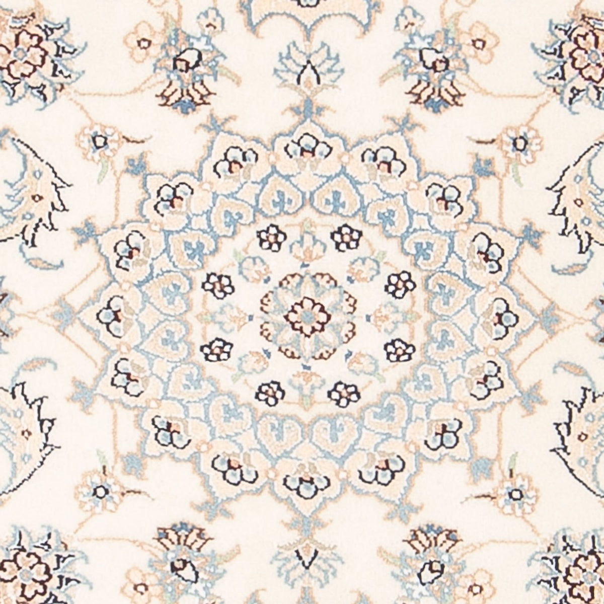 Perserteppich - Nain - Premium - 117 x 80 cm - creme