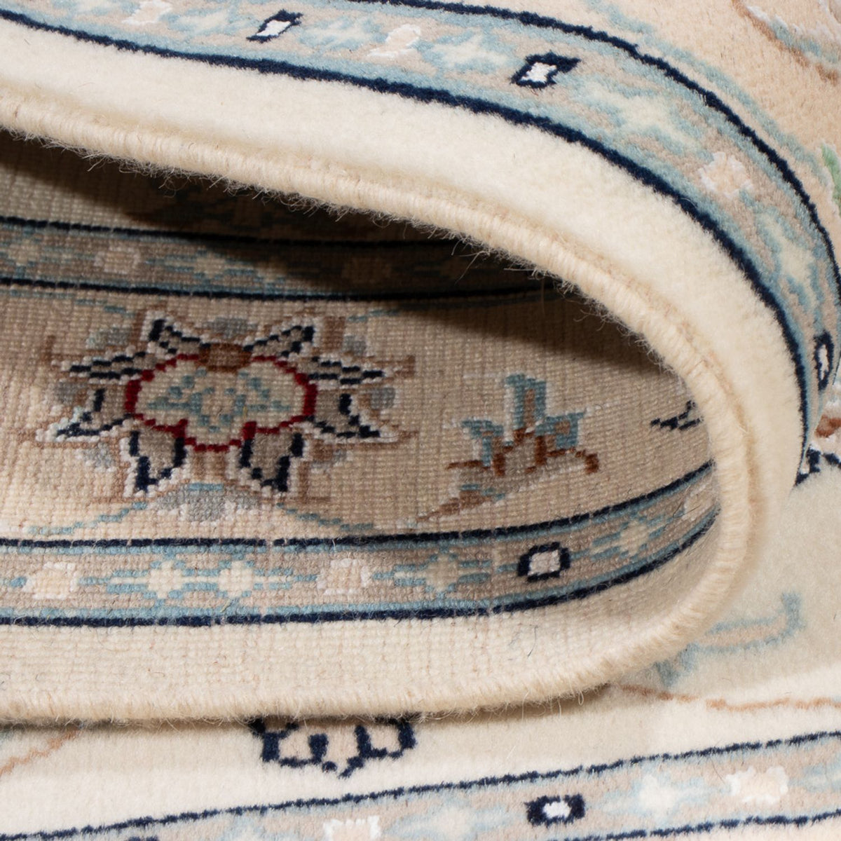 Perserteppich - Nain - Premium - 118 x 80 cm - creme