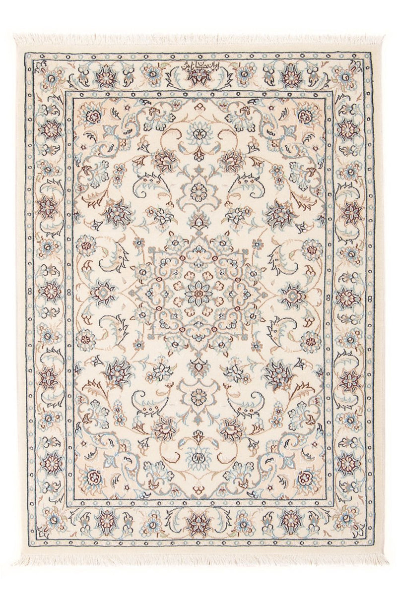 Perserteppich - Nain - Premium - 119 x 79 cm - creme