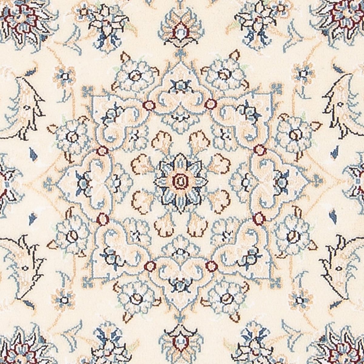 Perserteppich - Nain - Premium - 118 x 80 cm - creme