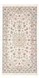 Perserteppich - Nain - Premium - 135 x 74 cm - creme