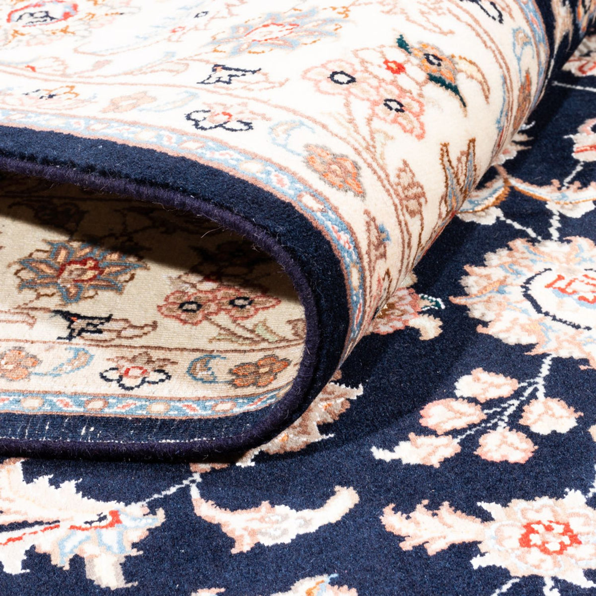 Perserteppich - Täbriz - 200 x 150 cm - dunkelblau