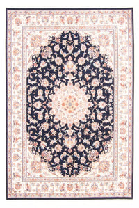 Perserteppich - Täbriz - Royal - 236 x 169 cm - dunkelblau
