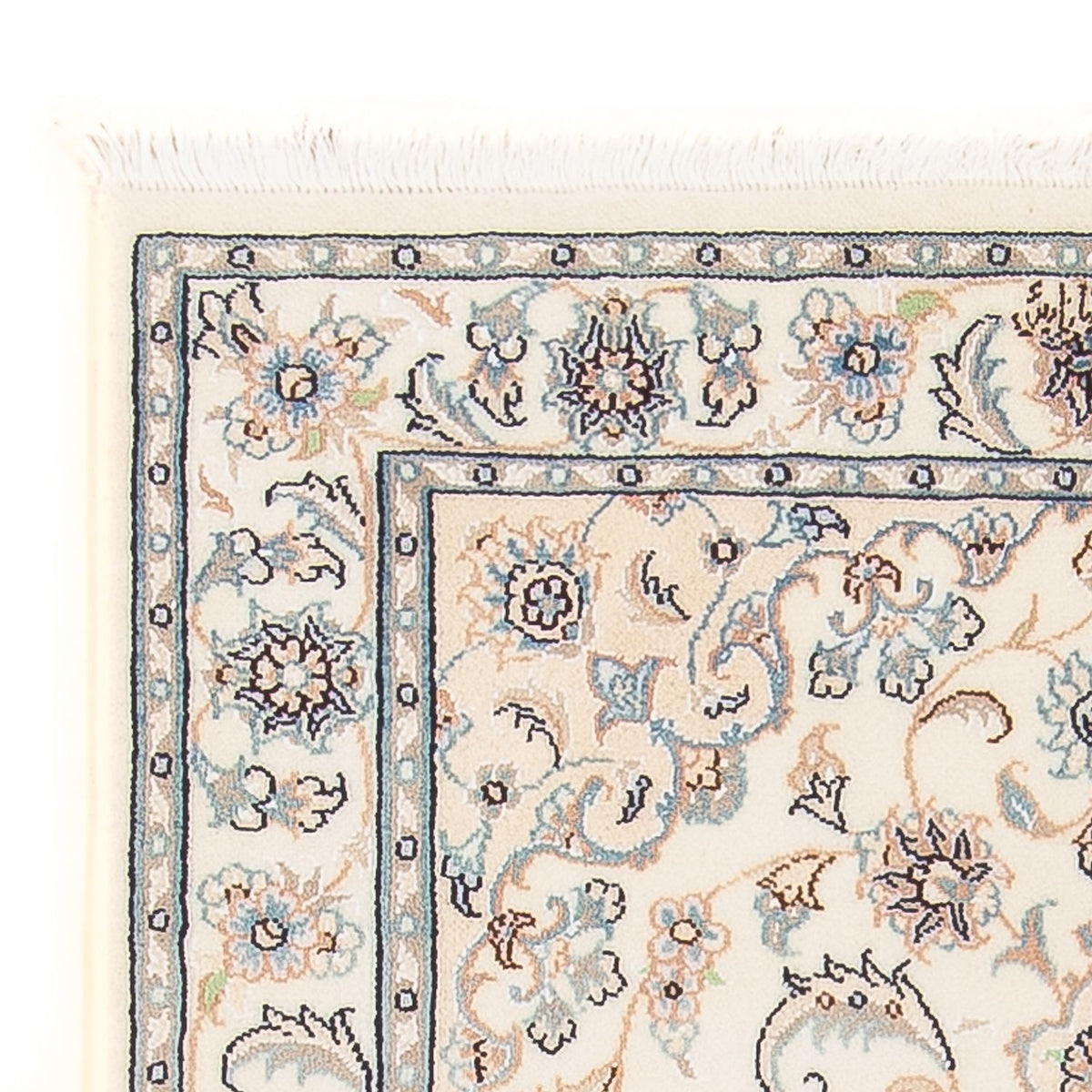 Perserteppich - Nain - Premium - 119 x 77 cm - creme