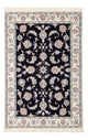Perserteppich - Nain - Premium - 125 x 80 cm - dunkelblau
