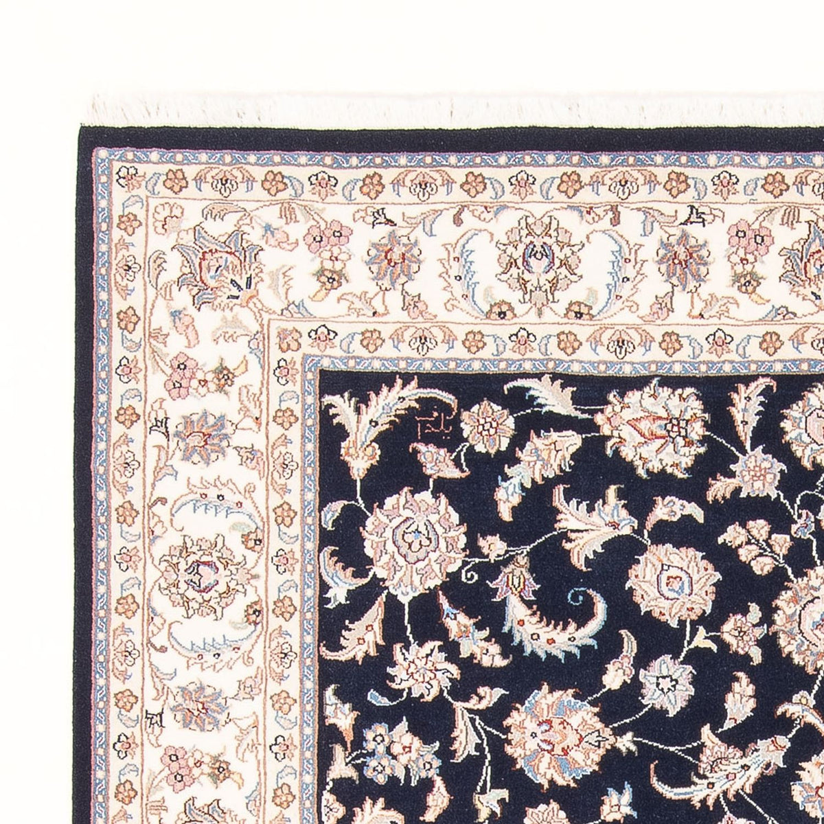 Täbriz - 50 Raj Teppich 151x202cm - Perserteppich