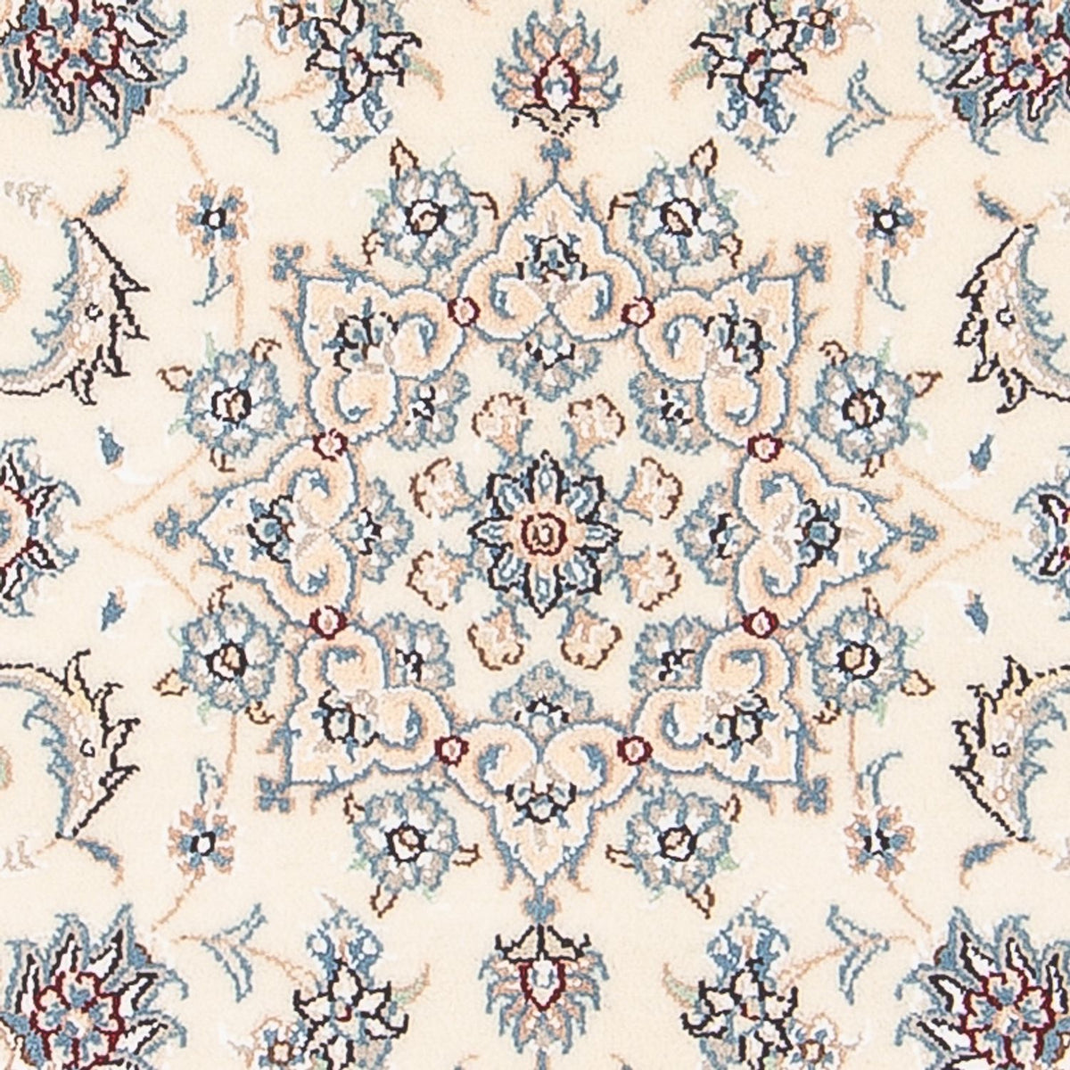 Perserteppich - Nain - Premium - 121 x 82 cm - creme