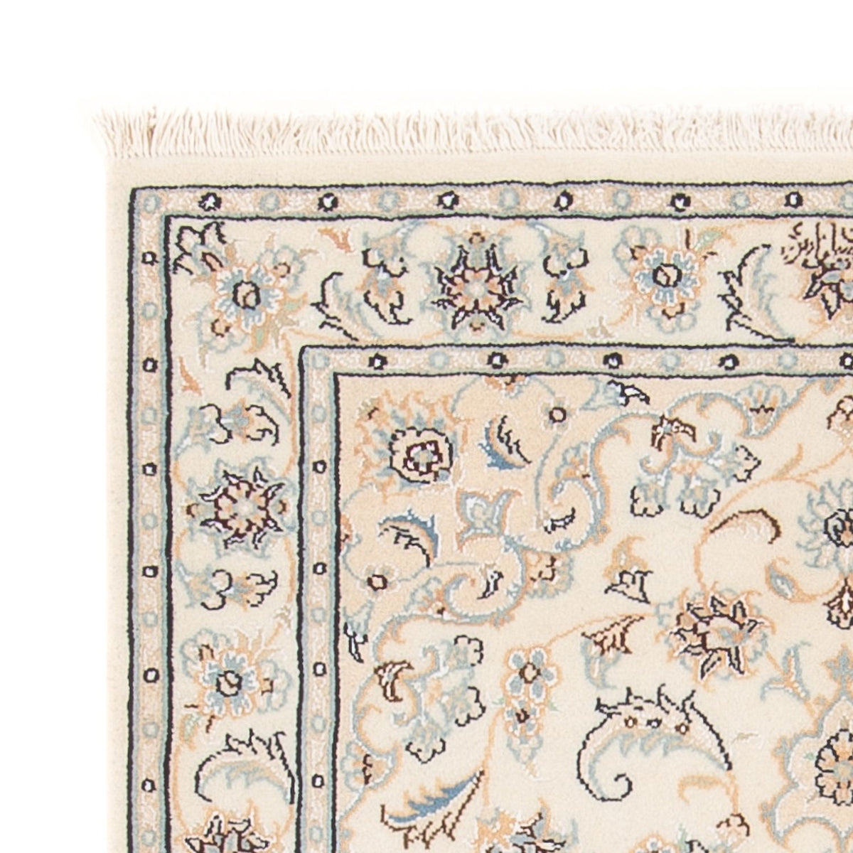 Perserteppich - Nain - Premium - 118 x 81 cm - creme