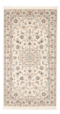 Perserteppich - Nain - Premium - 138 x 76 cm - creme