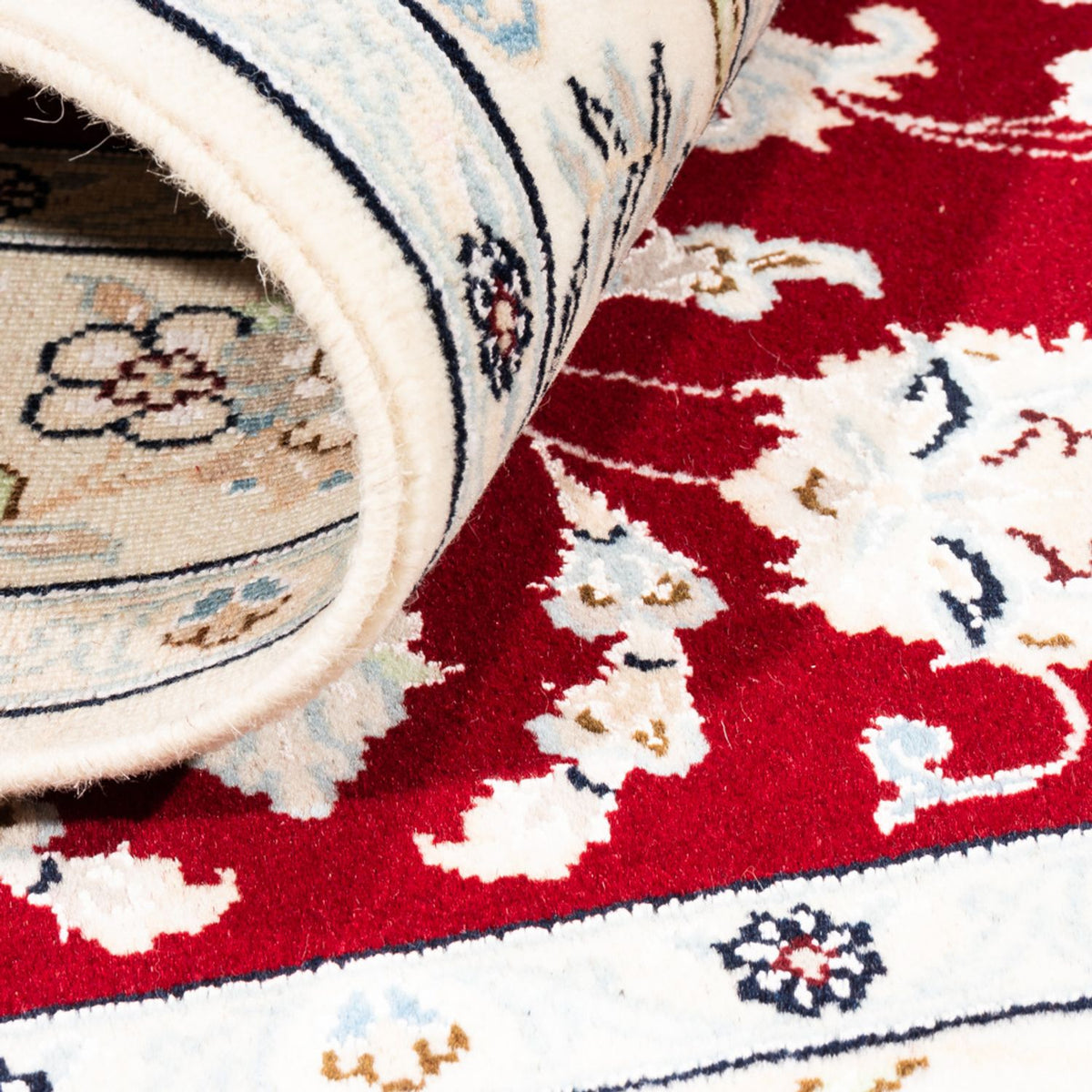 Perserteppich - Nain - Premium - 163 x 108 cm - rot