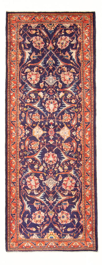 Bidjar - Zanjan Teppich 118x306cm - Perserteppich - dunkelblau