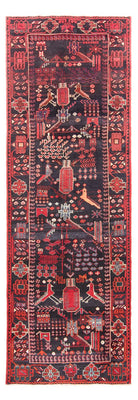 Läufer Perser - Nomadic - 331 x 108 cm - dunkelblau