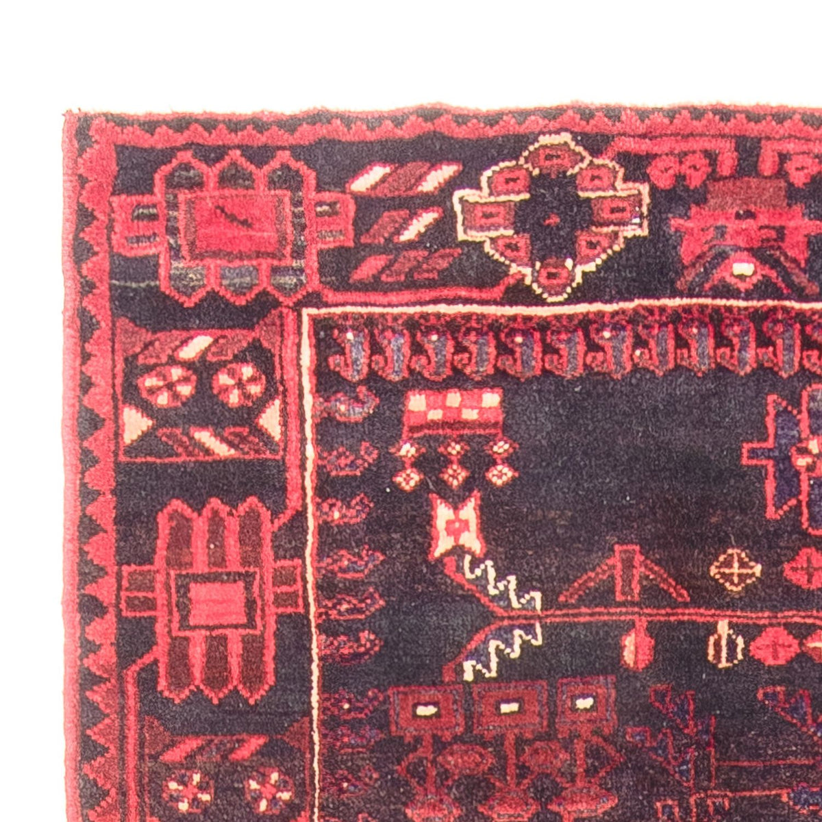 Läufer Perser - Nomadic - 331 x 108 cm - dunkelblau