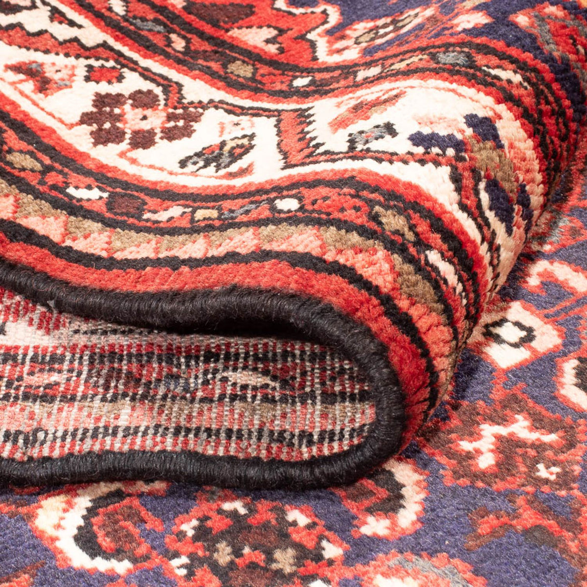 Läufer Perser - Nomadic - 315 x 105 cm - dunkelblau