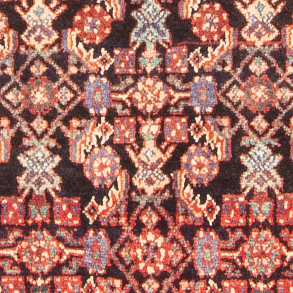 Läufer Perser - Nomadic - 300 x 110 cm - dunkelblau