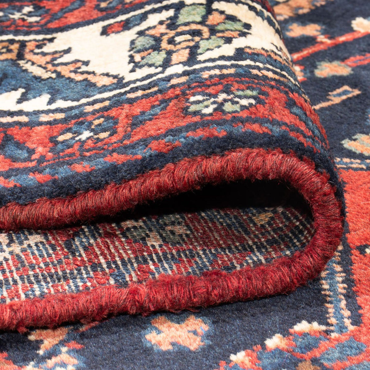 Läufer Perser - Nomadic - 313 x 110 cm - dunkelblau