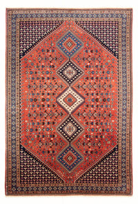 Perserteppich - Nomadic - 304 x 202 cm - rot