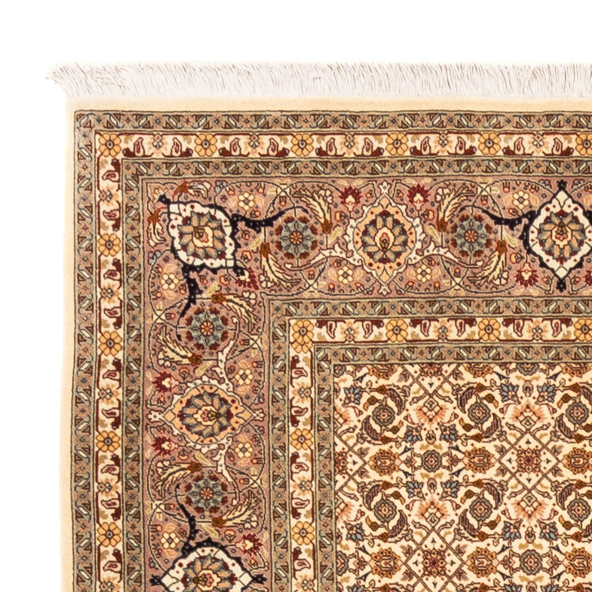Täbriz - 50 Raj Teppich 206x204cm - Perserteppich