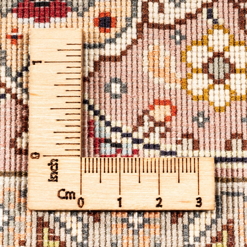 Perserteppich - Täbriz - Royal quadratisch  - 206 x 204 cm - dunkelbeige