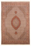 Täbriz - 50 Raj Teppich 195x304cm - Perserteppich - Rechteckig / Dunkelbeige / 195 x 304 cm Rechteckig