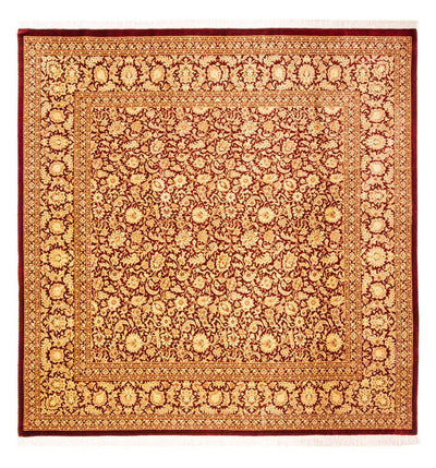 Ghom - Seide Teppich 200x200cm - Perserteppich