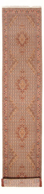Läufer Perser - Täbriz - Royal - 400 x 78 cm - beige