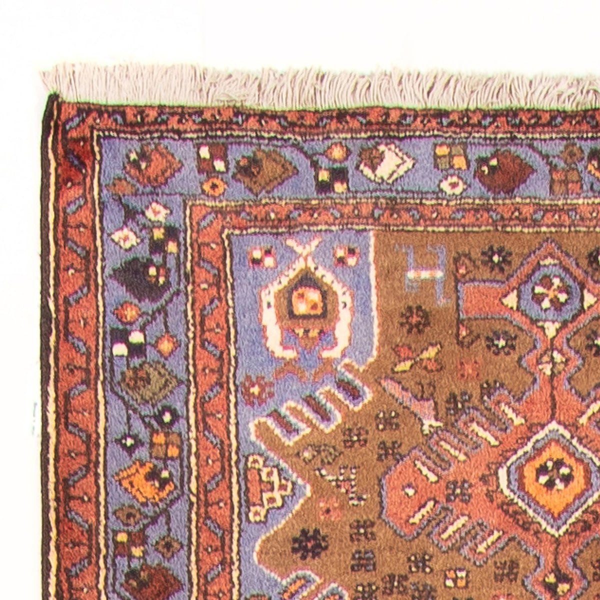 Läufer Perser - Nomadic - 407 x 100 cm - mehrfarbig