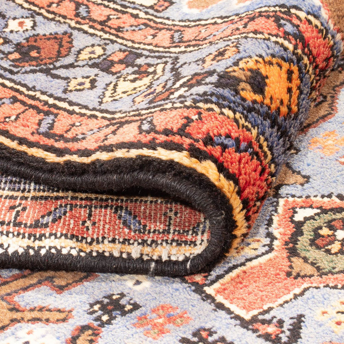 Läufer Perser - Nomadic - 390 x 100 cm - mehrfarbig