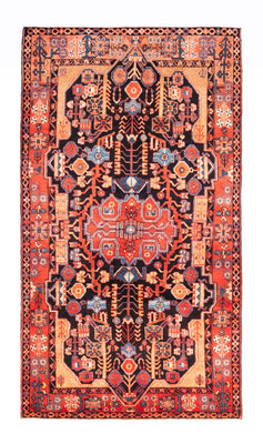 Perserteppich - Nomadic - 275 x 153 cm - dunkelblau