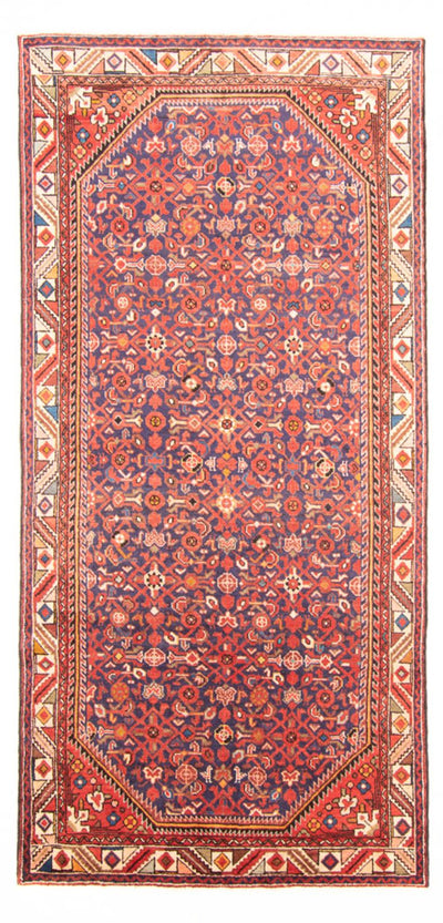 Hosseinabad Teppich 153x306cm - Perserteppich - dunkelblau