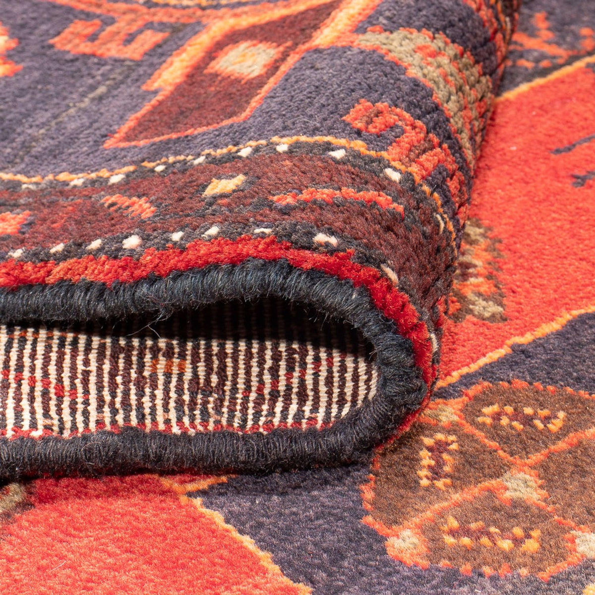 Läufer Perser - Nomadic - 294 x 145 cm - blau