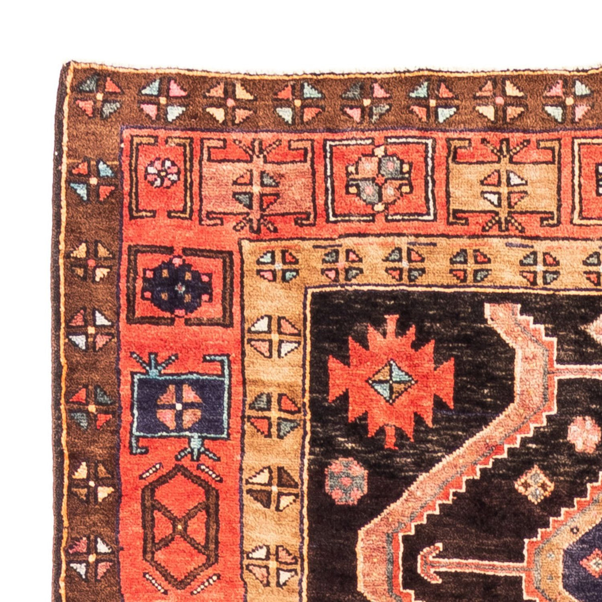 Perserteppich - Nomadic - 296 x 153 cm - dunkelblau