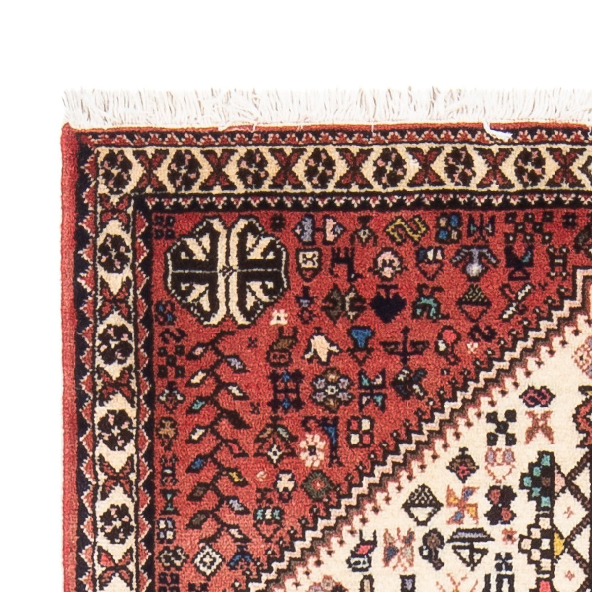 Perserteppich - Nomadic - 126 x 80 cm - creme