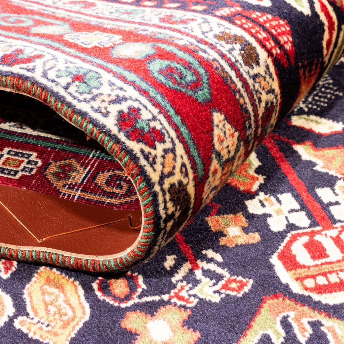 Perserteppich - Nomadic - 155 x 100 cm - bordeauxrot