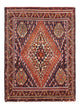 Perserteppich - Nomadic - 127 x 98 cm - bordeauxrot