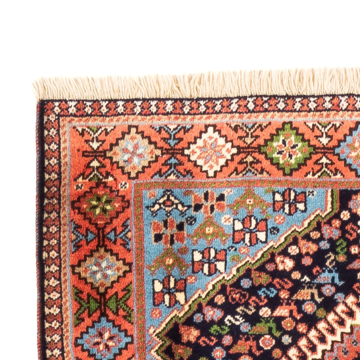 Läufer Perser - Nomadic - 200 x 80 cm - dunkelbeige