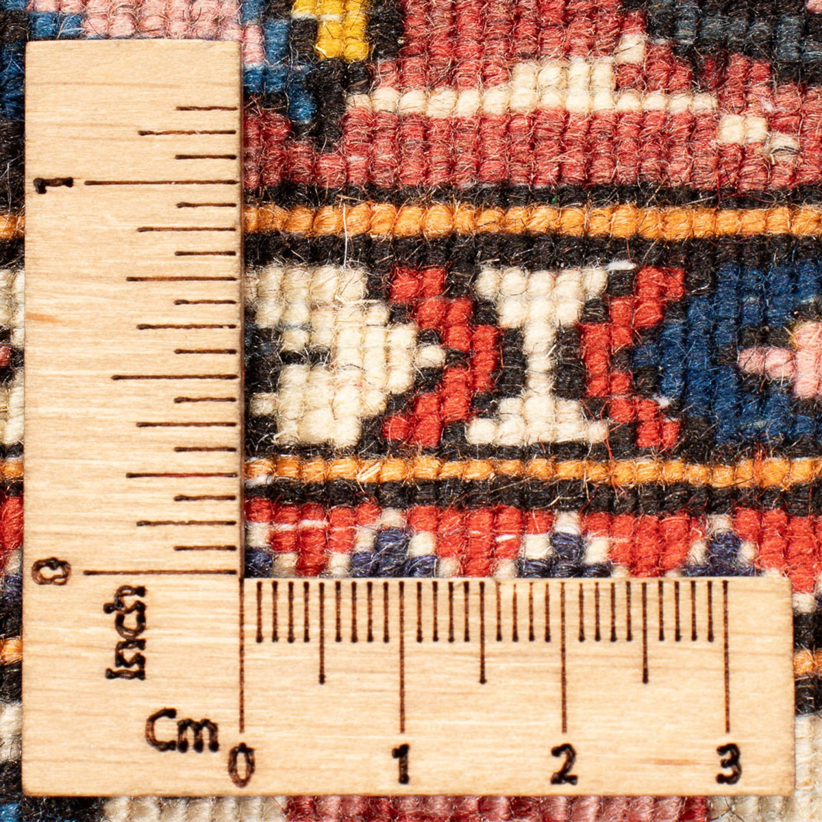 Perserteppich - Nomadic - 91 x 65 cm - mehrfarbig