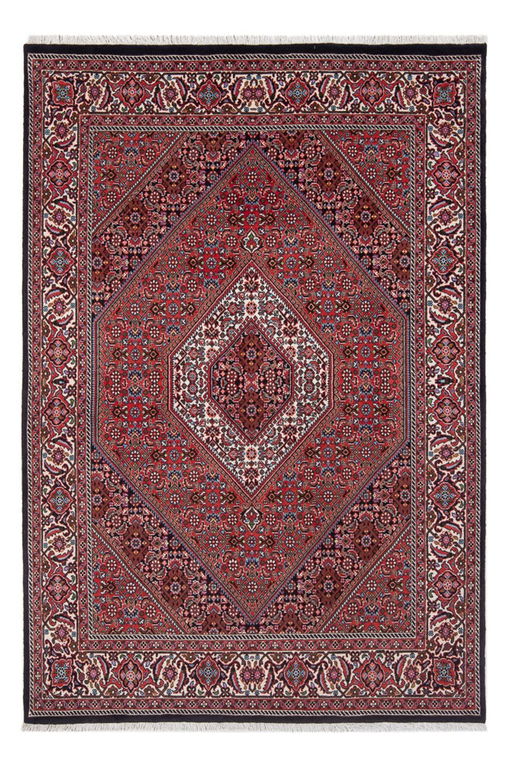 Perserteppich - Bidjar - Royal - 207 x 142 cm - dunkelrot