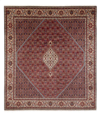 Perserteppich - Bidjar - Royal - 294 x 253 cm - dunkelrot